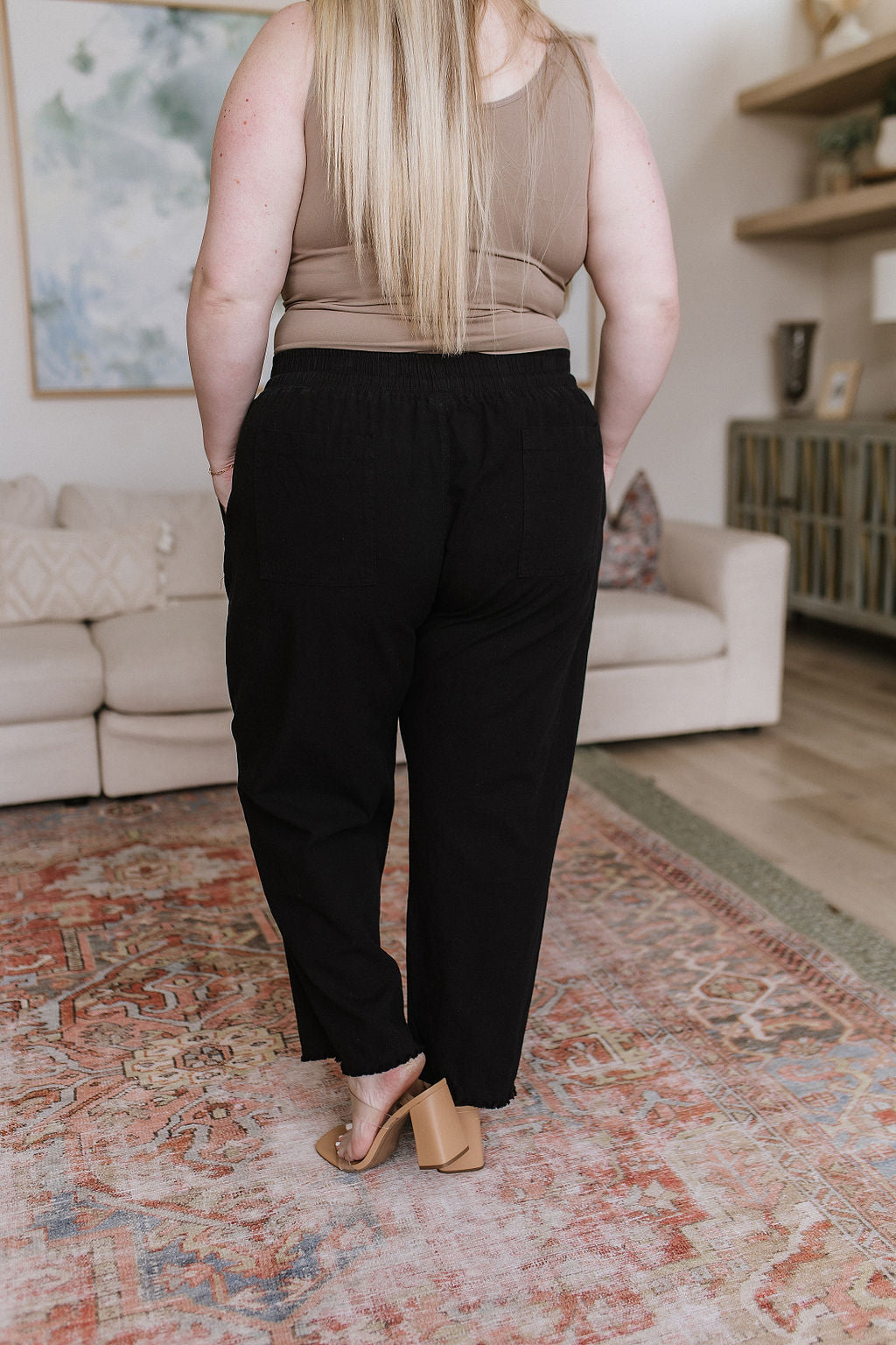 Love Me Dearly High Waisted Pants in Black – Honey's Child